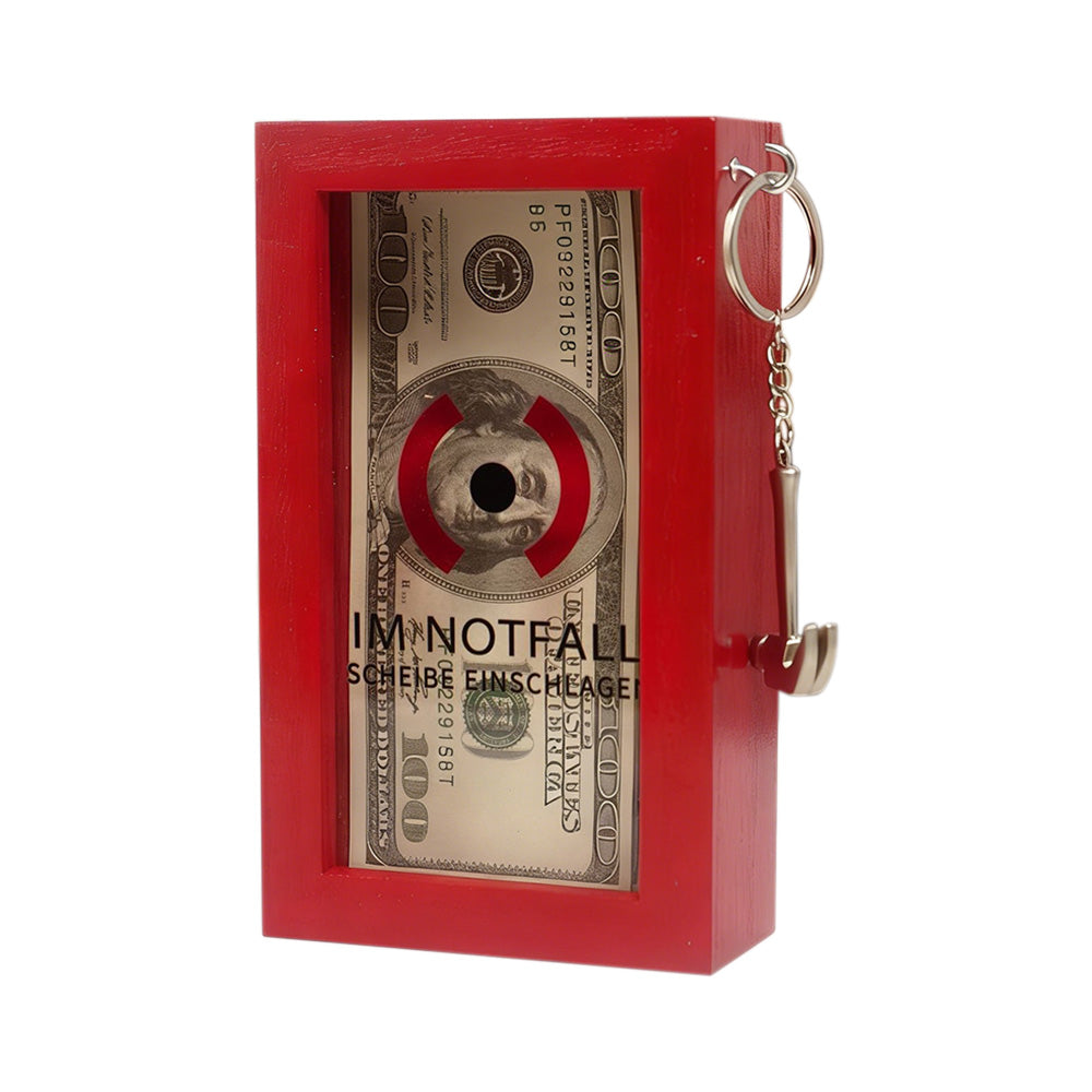 Funny Emergency Box with Hammer Break in Case of Emergency Box Office Desk Decor