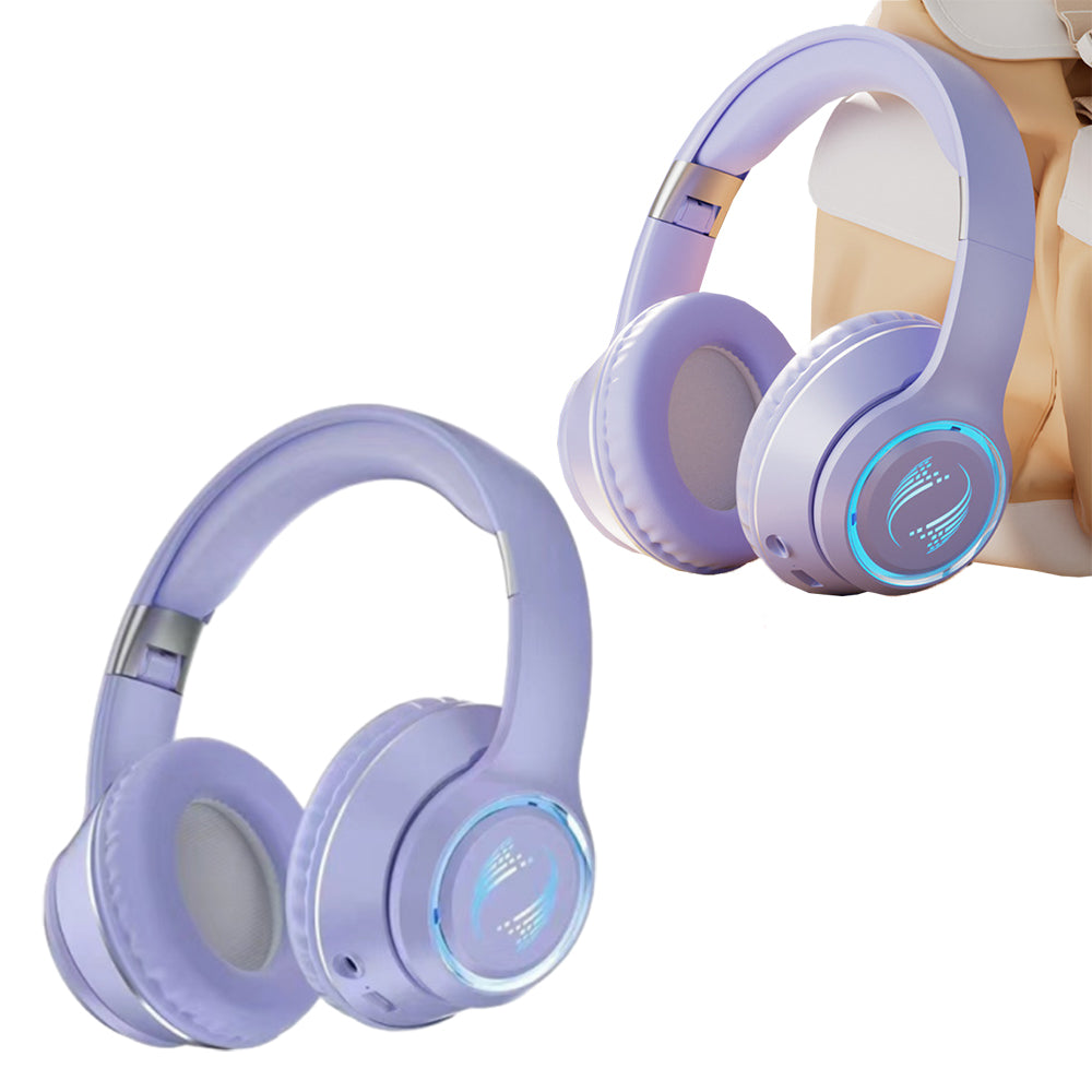2Pcs Wireless Bluetooth Over-Ear Headphone with Noise Cancelling