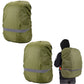 2Pcs Water-Resistant Outdoor Backpack Rain Cover with Reflective Strip