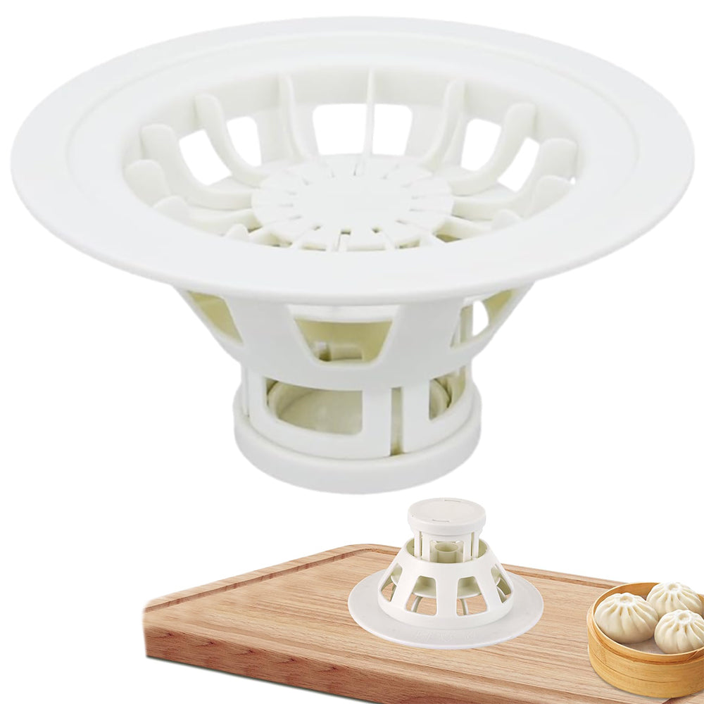 PP Baozi Maker Machine Pastry Pie Steam Bun Mold Non-stick Beautiful Flower-shaped Buns Mold