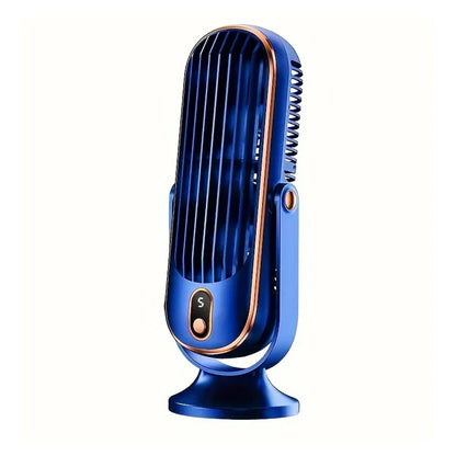 Wireless Cooling Table Fan Portable Tower Fan With 5 Speeds And 720 Degrees Oscillation