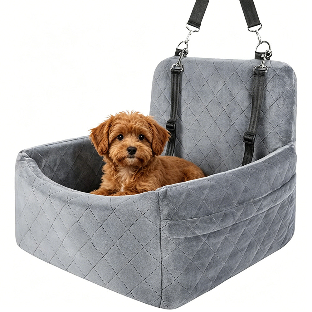 Car Dog Bed Pet Booster Seat For Small Dogs And Cats
