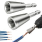 2Pcs Wire Twisting Nut Tool for Electric Drill