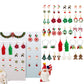 23 Pairs Christmas Earrings Fashion Jewellery for Women Festive Accessories