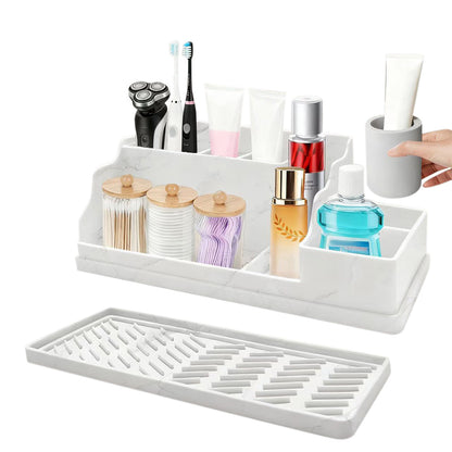 Silicone Toothbrush Holder Bathroom Organizer