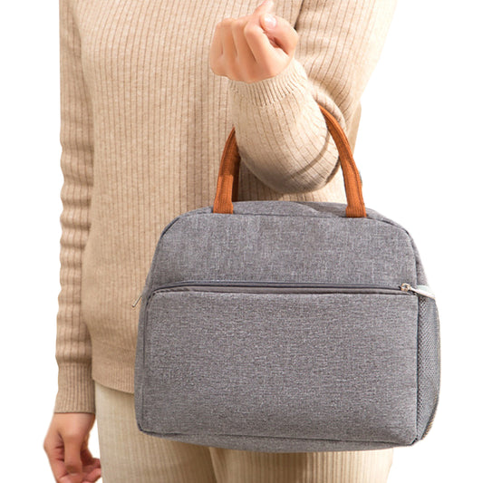 27x16 x23CM Lunch Bag Oxford Insulated Thermal Cool Food Storage Bag Tote Box Lunch Tote