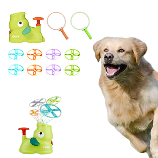 Flying Disc Launcher Toy s Outdoor Summer Toy s Catching Activity Game Toy