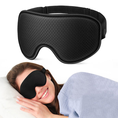 3D Blackout Eye Masks Soft Breathable Sleep Mask for Travel
