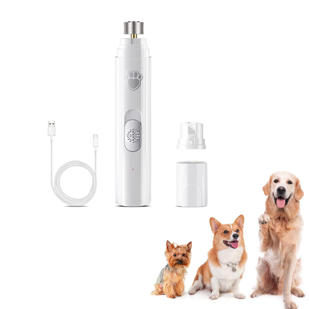 Electric Pet Nail Claw Grooming Grinder Trimmer