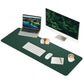 Large Water-Resistant Mouse Pad Leather Desk Pad Protector Non-Slip Desk Mat