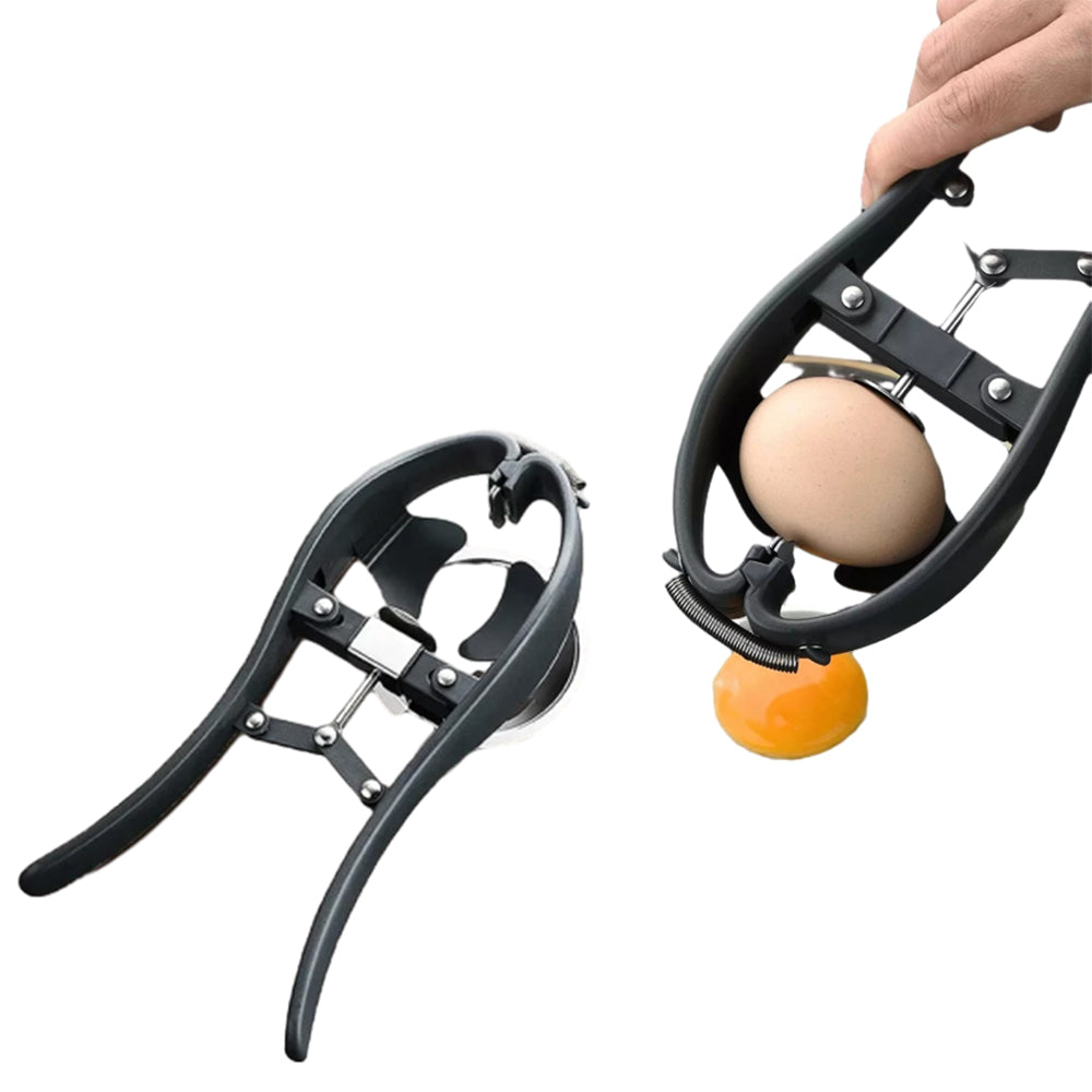 Stainless Steel Egg Cracking Tool Easy Cutter