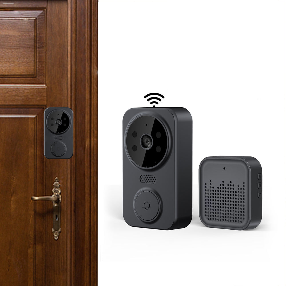 Wireless Smart Video Doorbell Infrared Night 2 Way Voice Doorbell