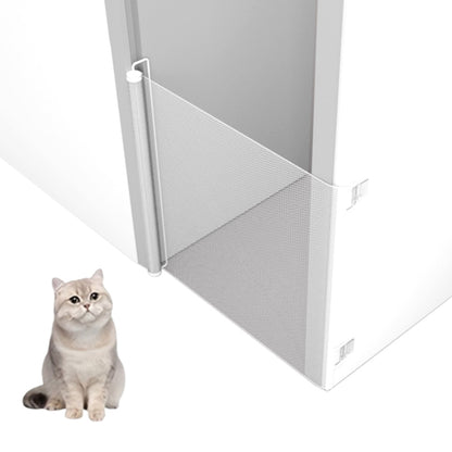 Retractable Dog Gate for Outdoor Staris Hallways Doorways No Drill