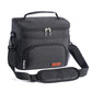 Insulated Lunch Box for Men Women Leak-Proof Cooler Lunch Bag with 4 Pockets