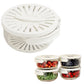Plastic Fruit Vegetable Washing Drain Basket with Lid