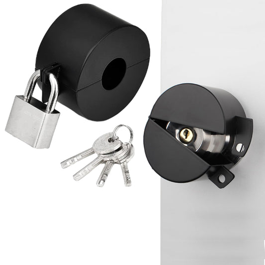 Door Handle Lock With Padlock Door Knob Lock Out Device For Disable the Doorknob