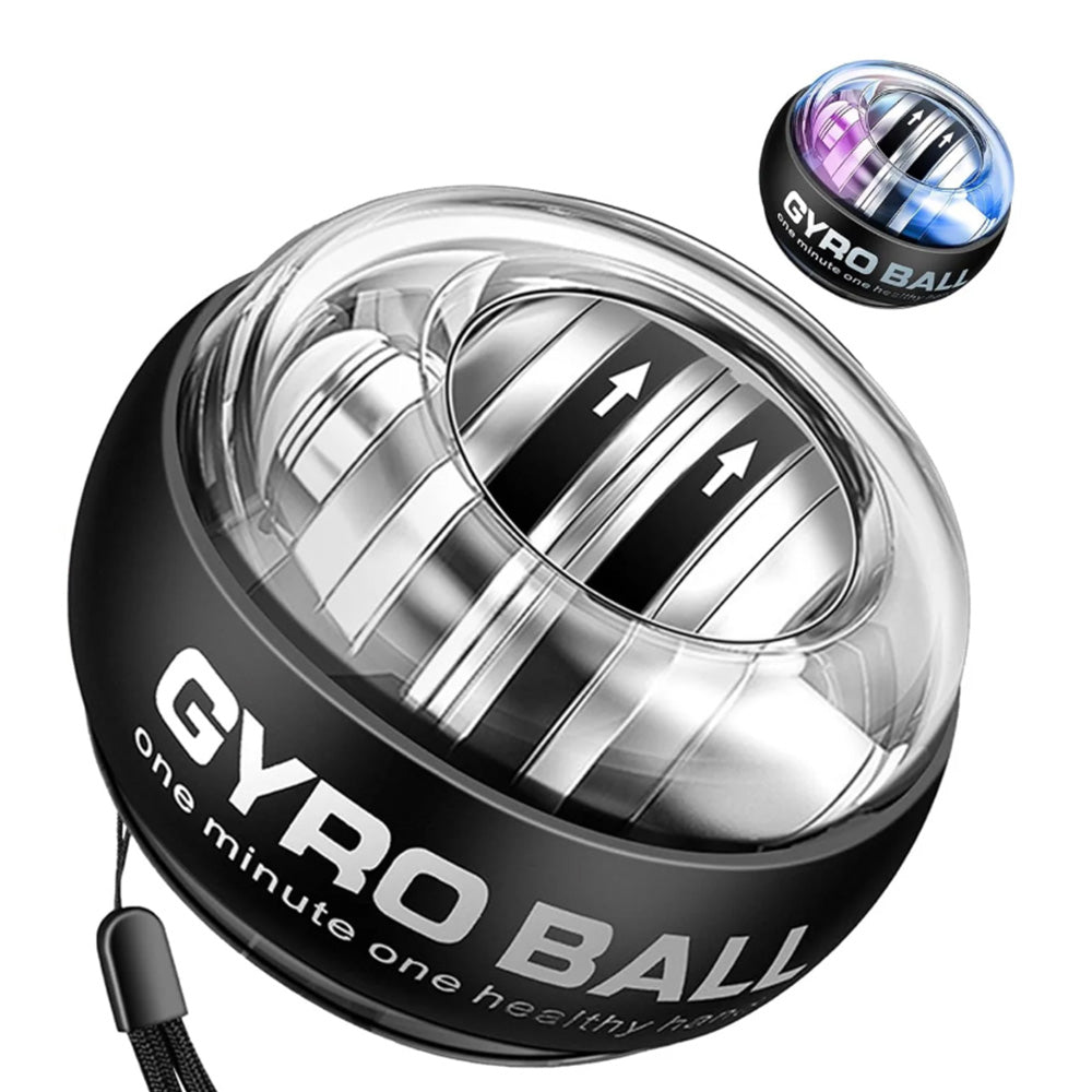 6 Colors LED Gyroscope Wrist Exercise Ball Strength Trainer Muscle Training