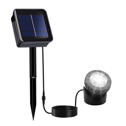 6LED Solar Spot Lights Outdoor Garden Landscape Yard Lawn Lamp