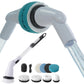 Electric Spin Scrubber with Replaceable Brush Heads Shower Cleaner Brush