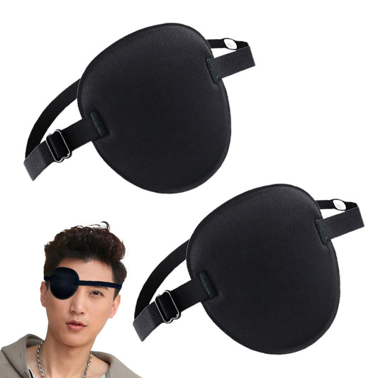 2Pcs Adjustable Lazy Eye Patches for Left or Right Eyes