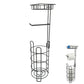 Freestanding Toilet Paper Holder with Storage Basket