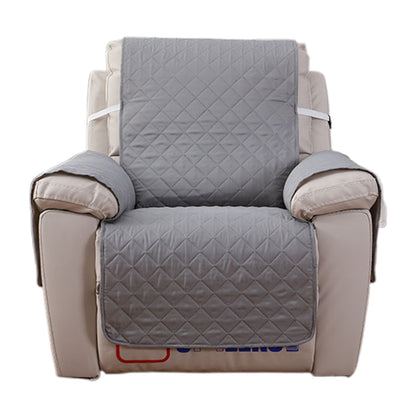Recliner Chair Slipcover Water Resistant Couch Cover Furniture Protector with Elastic Straps