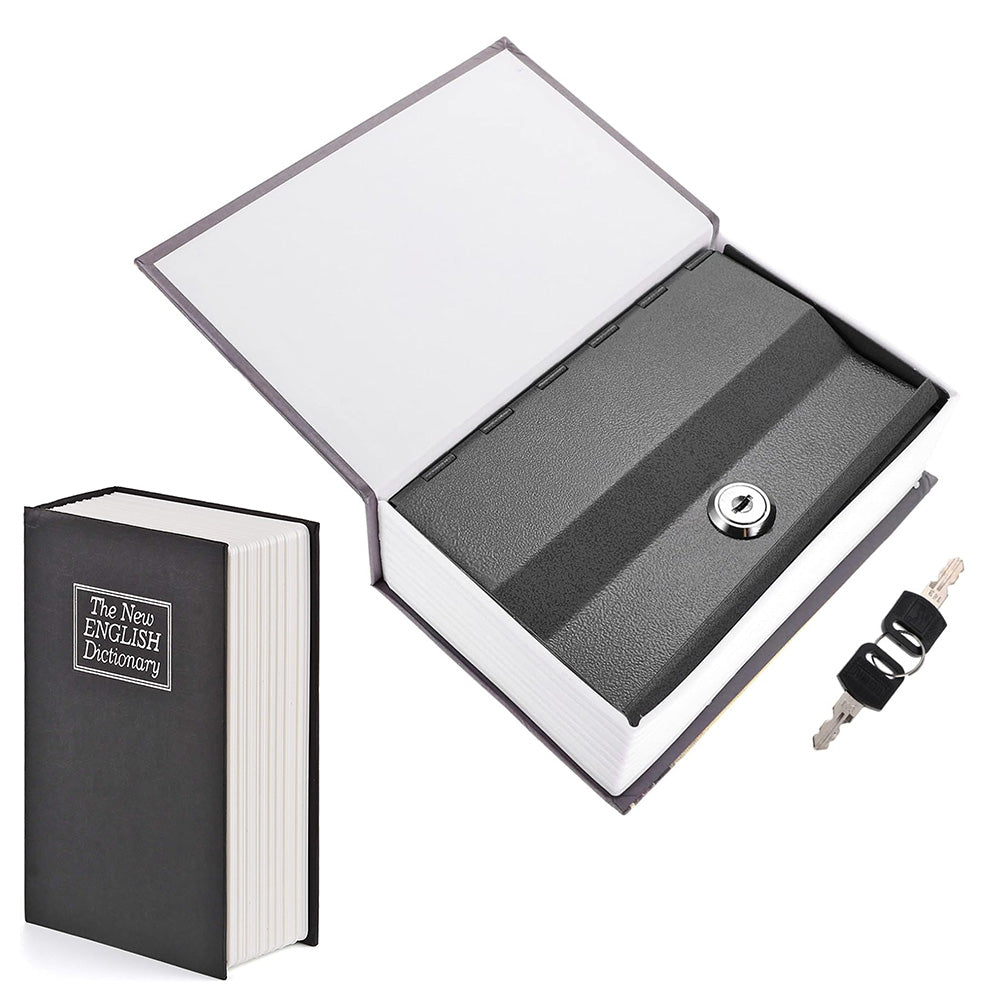 Dictionary Book Secret Hidden Security Security Key Lock Cash Money Jewellery Locker