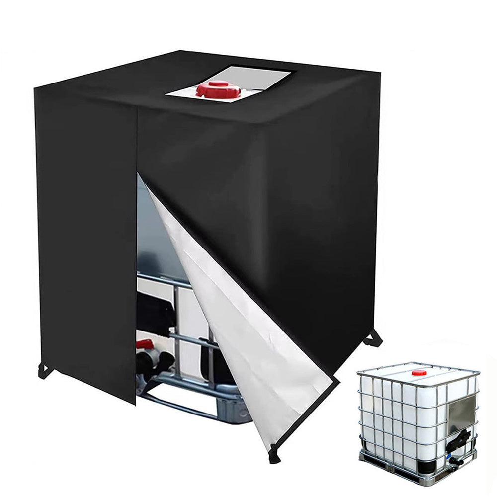 420D Oxford Fabric Cover for 1000L IBC Water Tank with Zipper
