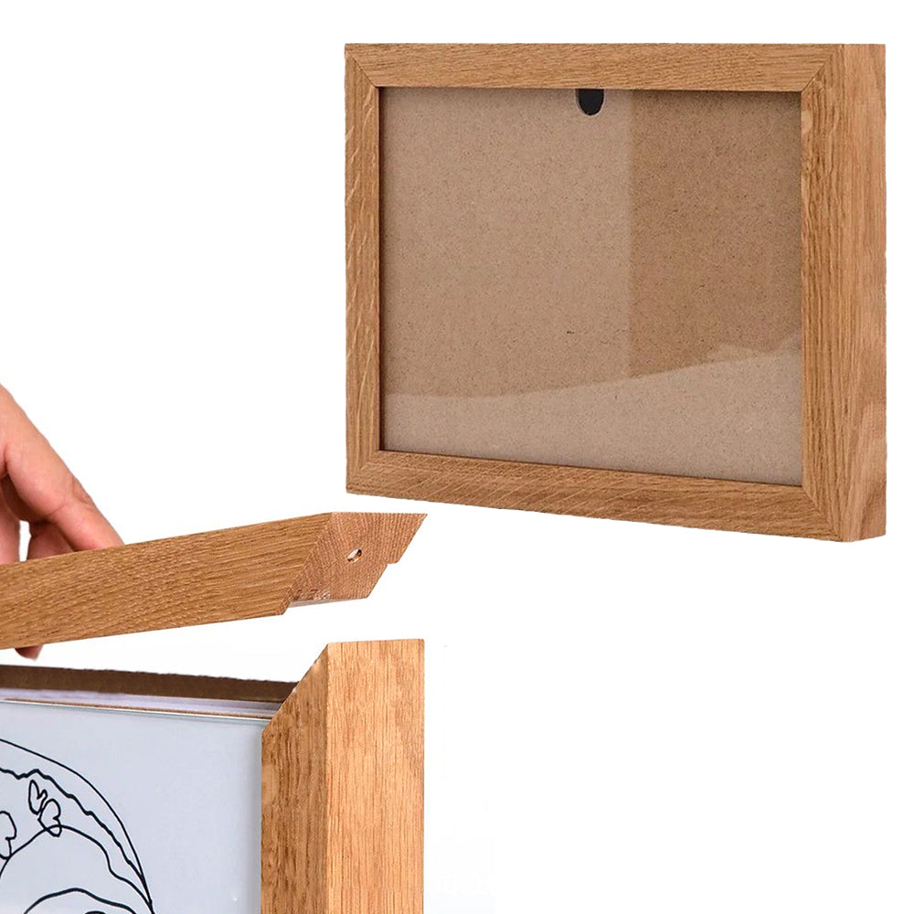 Magnetic Wooden Artwork Display Frames