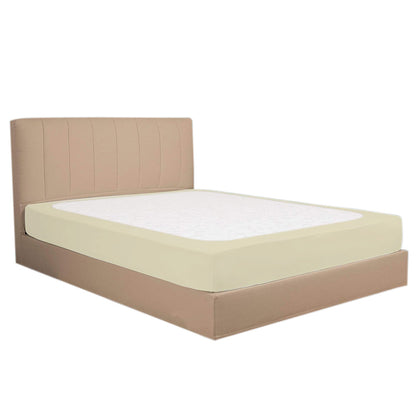 Elastic Box Spring Cover Stretchy Wrap Around 4 Sides Bed Skirt for Hotel Home