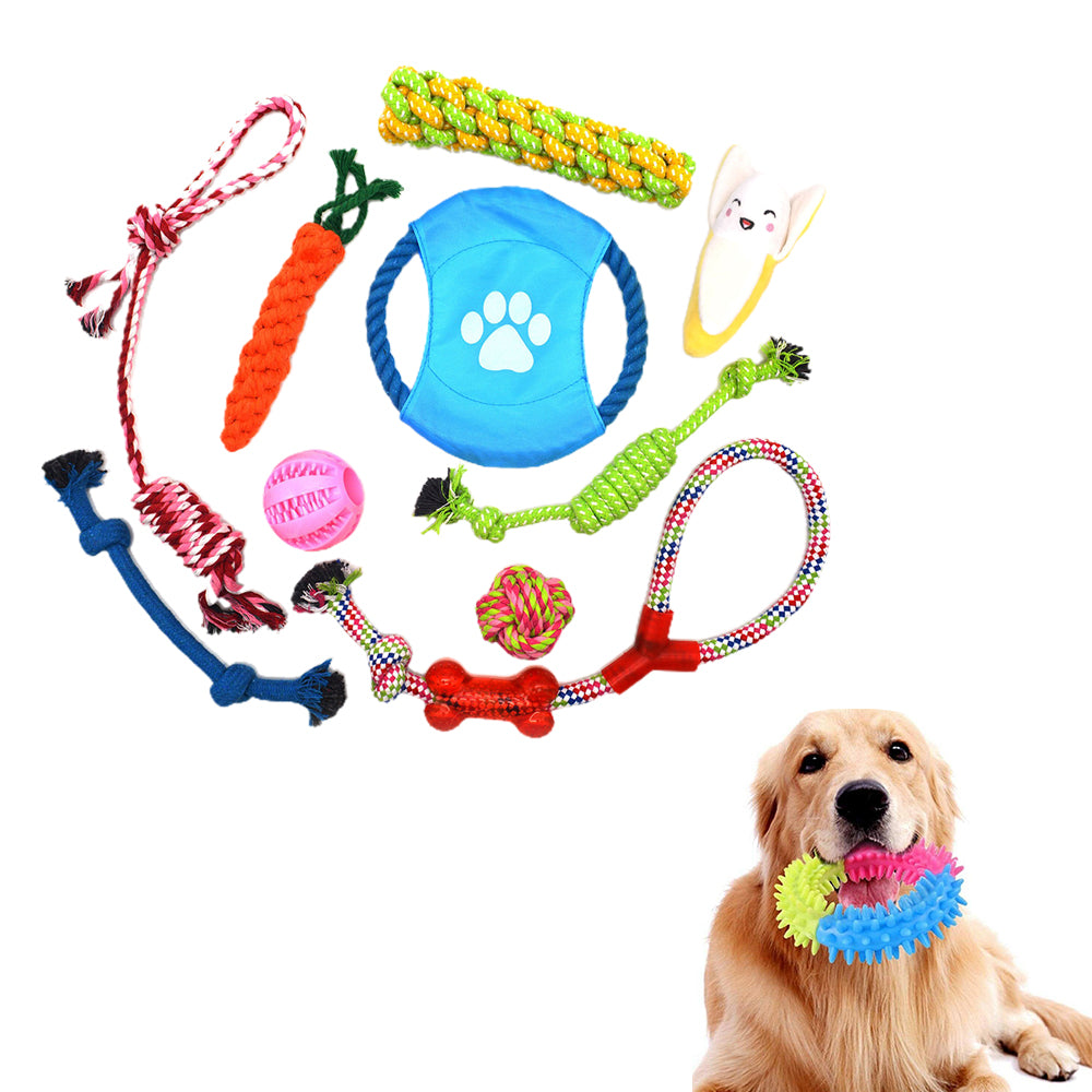 10Pcs Pet Chew Rope Toy