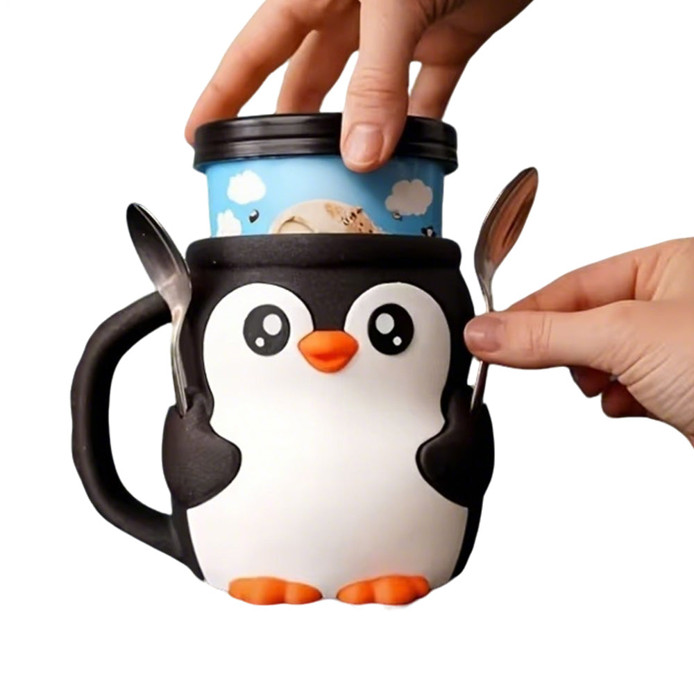 Ice Cream Pint Holder Reusable Ice Cream Sleeve Fits Standard Pints