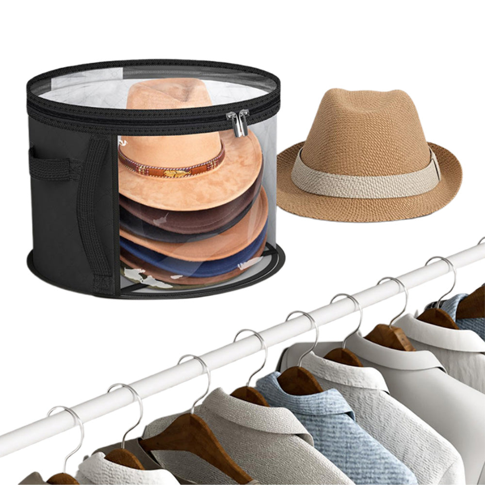 Oversized Hat Storage Bag Wide Brims Hat Case for Women Closet