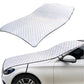 Universal Car Windshield Snow Cover - Heavy Duty Winter Frost Protector for Most Vehicles