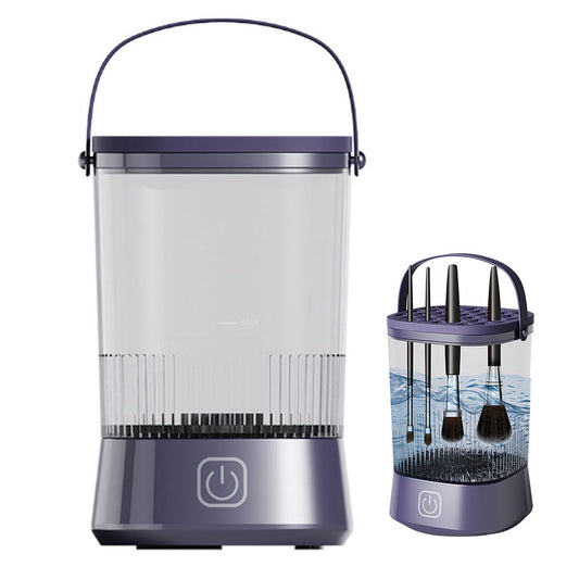 Water-Resistant Electric Makeup Brush Cleaner Automatic Brush Cleaner Dryer Tool