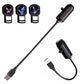 USB Star Projector Light Galaxy Planet Night Lamp with Replaceable Slides
