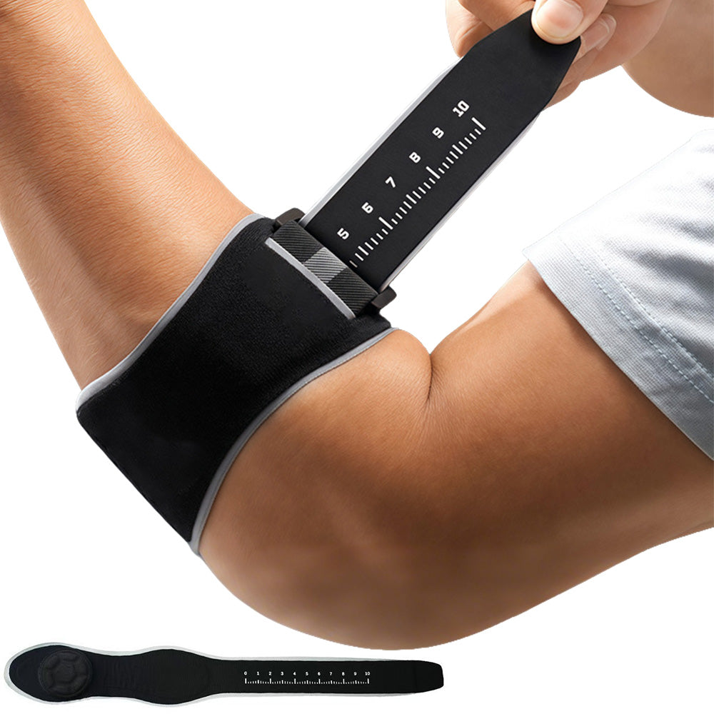Tennis Elbow Support Brace with Gel Pad for Sports