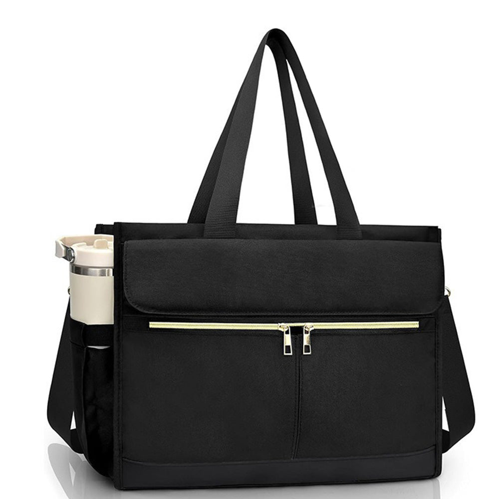 Lunch Tote Bag With Insulated Lunch Box Compartment For Travel And Leisure