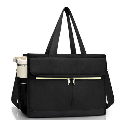 Lunch Tote Bag With Insulated Lunch Box Compartment For Travel And Leisure