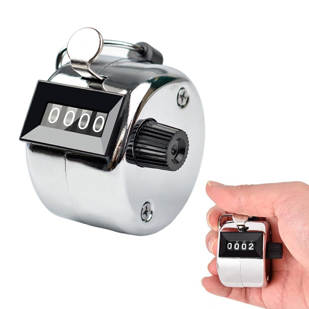 4-Digit Number Clicker Golf Hand Tally Counter
