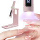 Portable Touch Nail Lamp - Cordless Mini LED Gel Curing Light with Timer