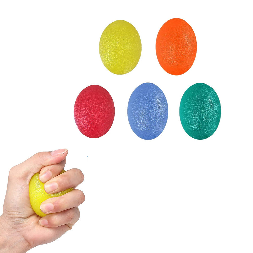 Hand Grip Strength Trainer Ball Kit for Wrist Rehab Stress Relief