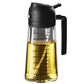 Oil Sprayer Bottle 470ml Glass for Cooking Olive Oil Dispenser Kitchen Gadgets