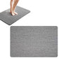 Rectangular PVC Anti Slip Loofah Absorbent Quick Drying Shower Mat