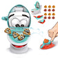 Funny Family Poop Shoot The Toilet Toy Poop Shoot Game Toy