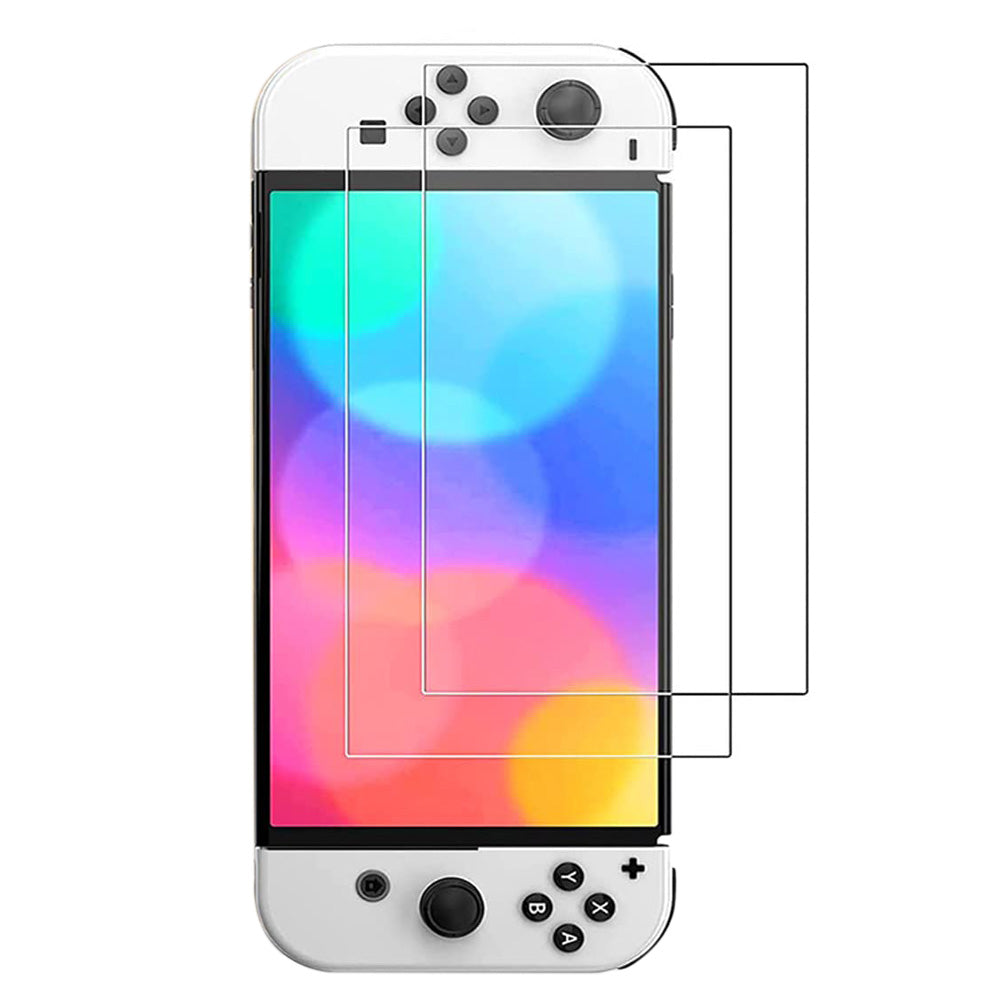 2Pcs HD Screen Protectors for Nintendo Switch