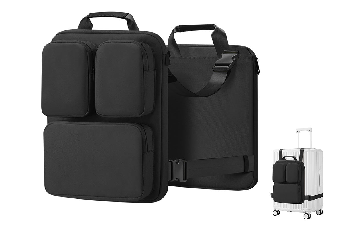 Travel Luggage Organizer Bag with Laptop Compartment and Storage Pockets