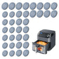 24Pcs Adhesive Kitchen Appliance Sliders Pads for Counter Tray