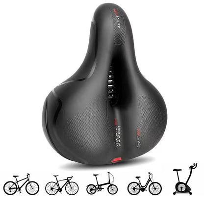 Air Cushion Shock Absorbing Mountain Bike Saddle Seat