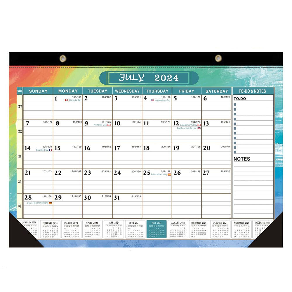 2024-2025 Wall Planner Hanging Calendar Large Poster Printing